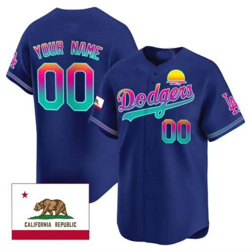 Custom Los Angeles Dodgers 2024 City Style Vapor Premier Limited All Stitched Baseball Jersey