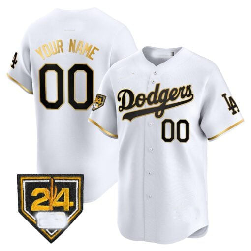 Custom Los Angeles Dodgers 2024 Spring Training Patch Vapor Premier Limited All Stitched Baseball Jersey
