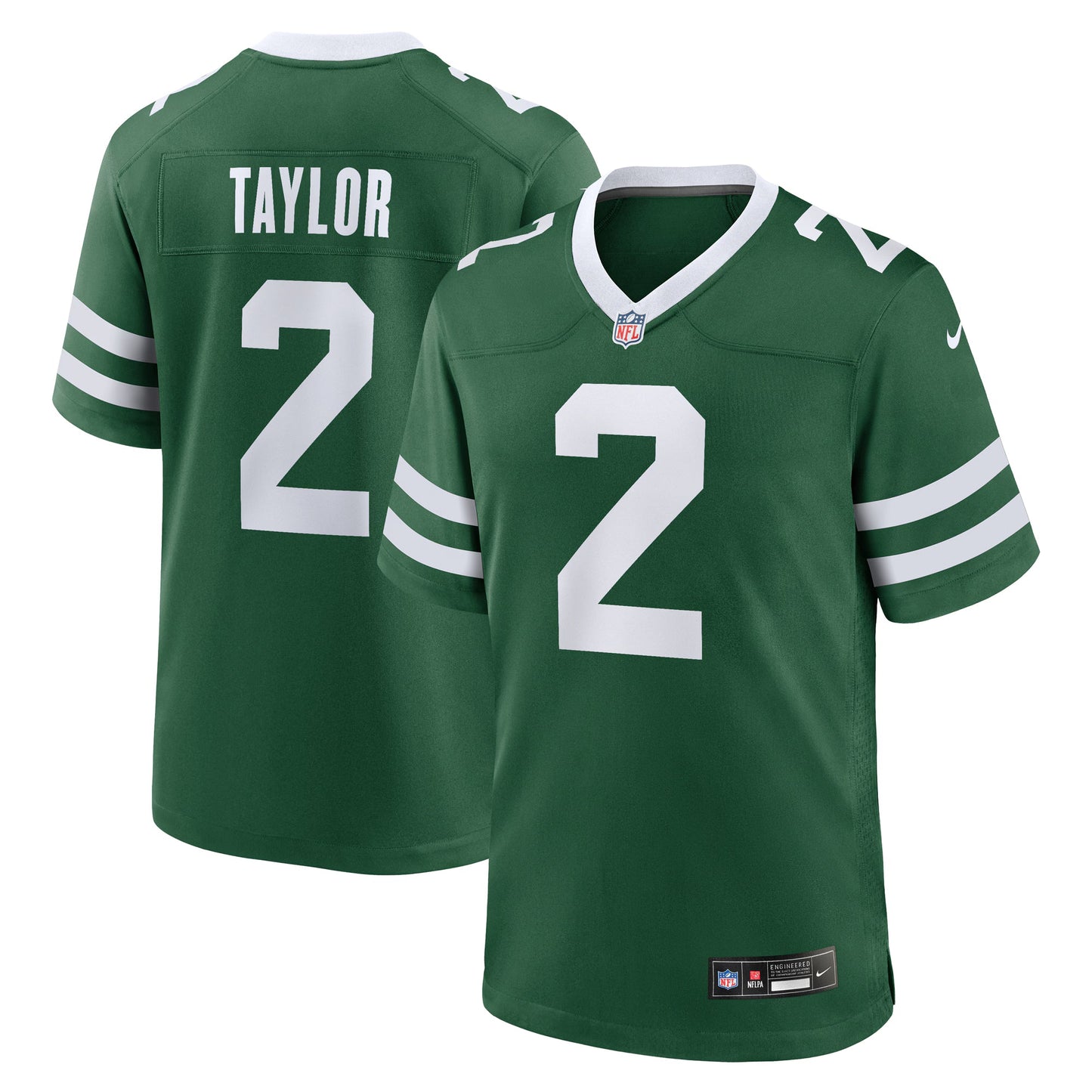 New York Jets Tyrod Taylor Legacy Green Team Game Jersey