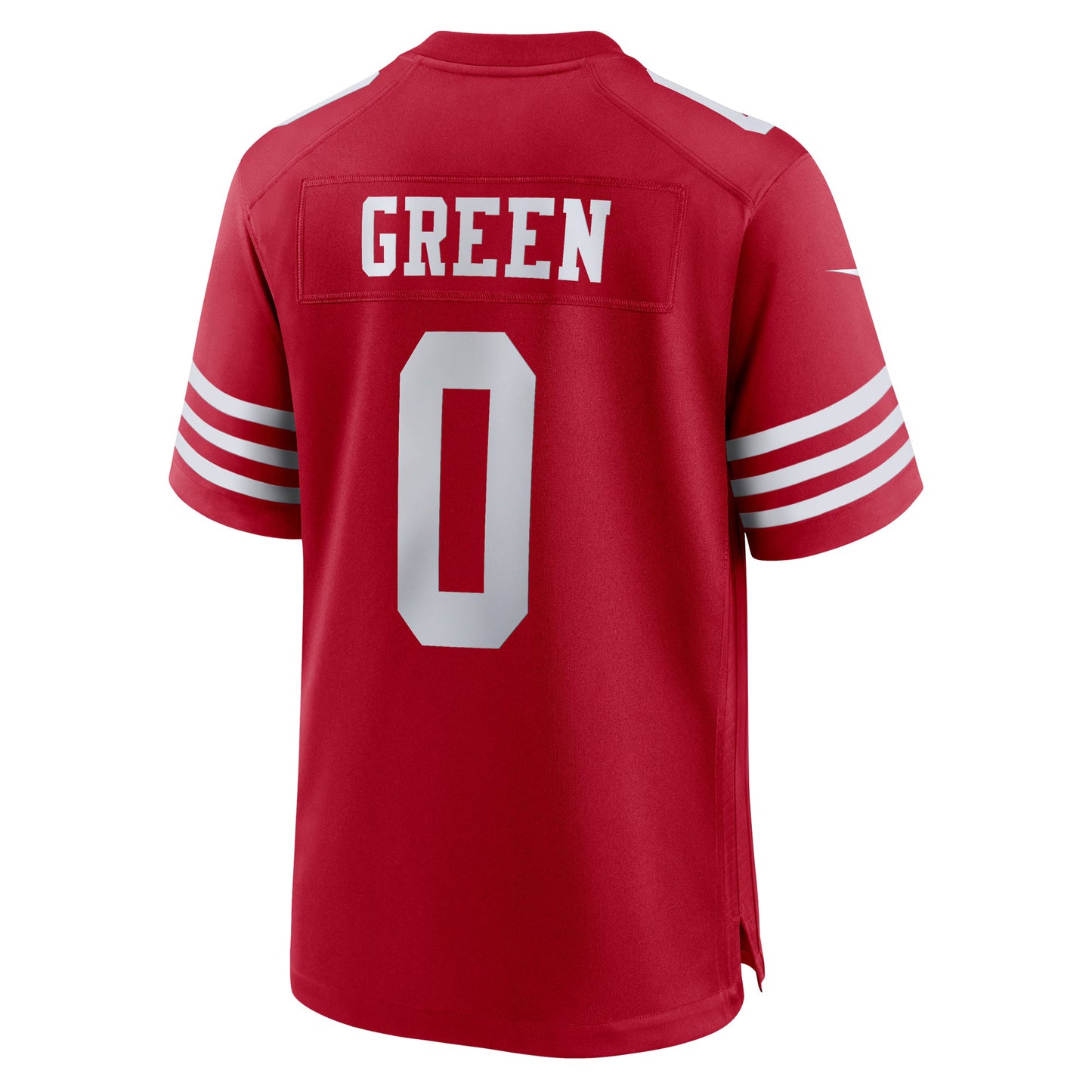 San Francisco 49ers Renardo Green Scarlet Game Jersey