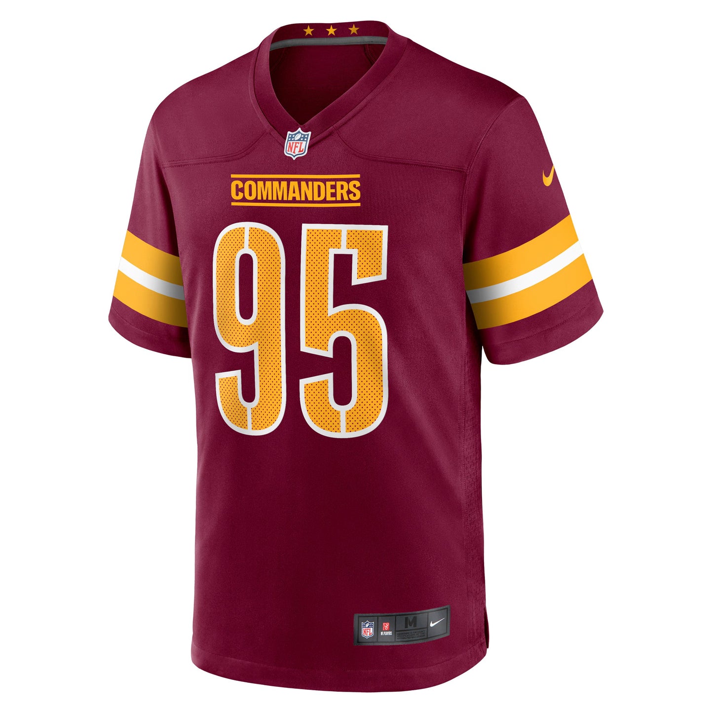 Washington Commanders Jer'Zhan Newton Burgundy Game Jersey