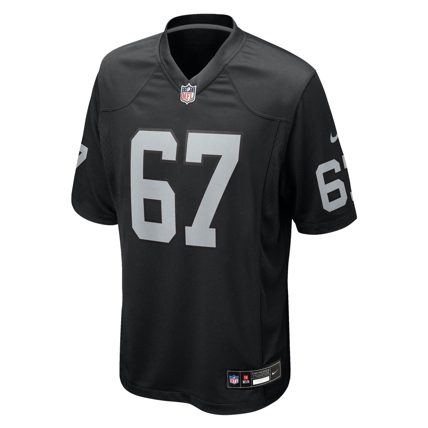 Las Vegas Raiders Will Putnam Black Team Game Jersey