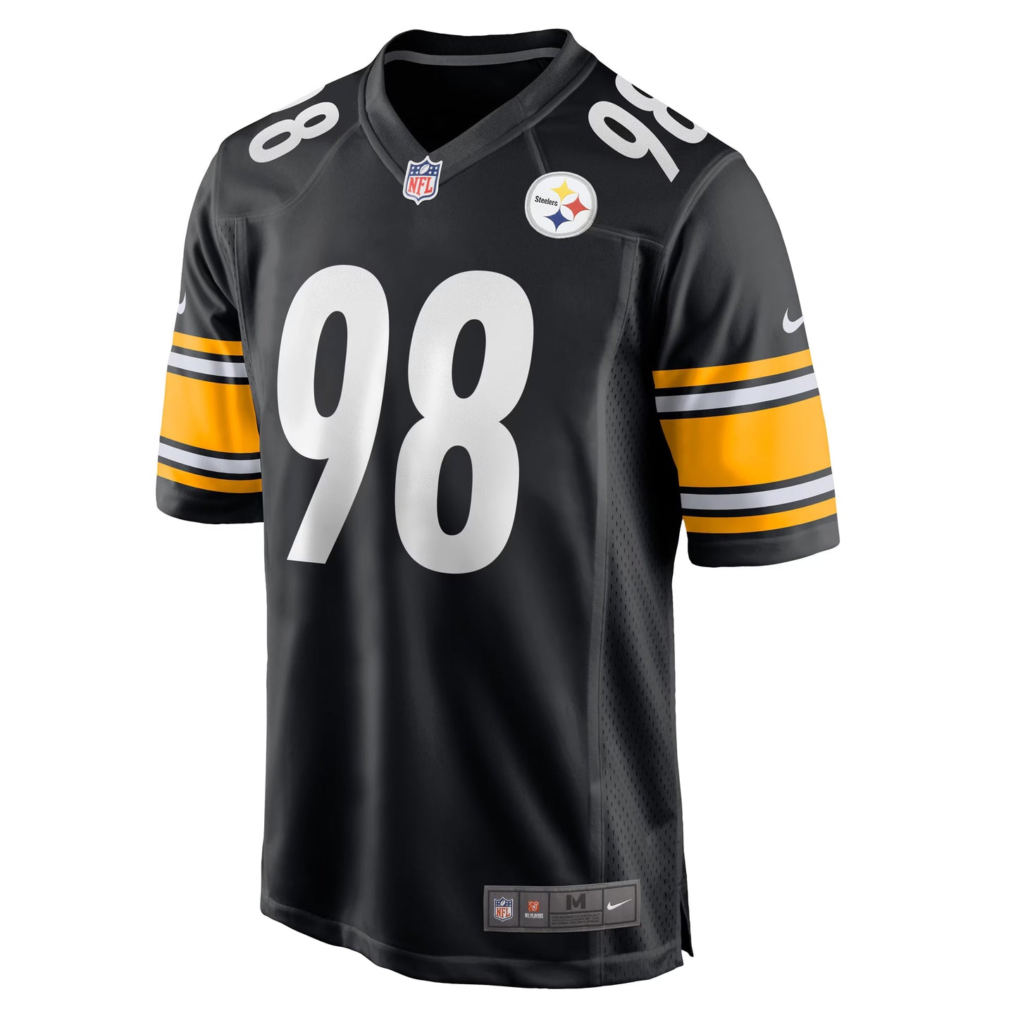 Pittsburgh Steelers DeMarvin Leal Black Game Player Jersey