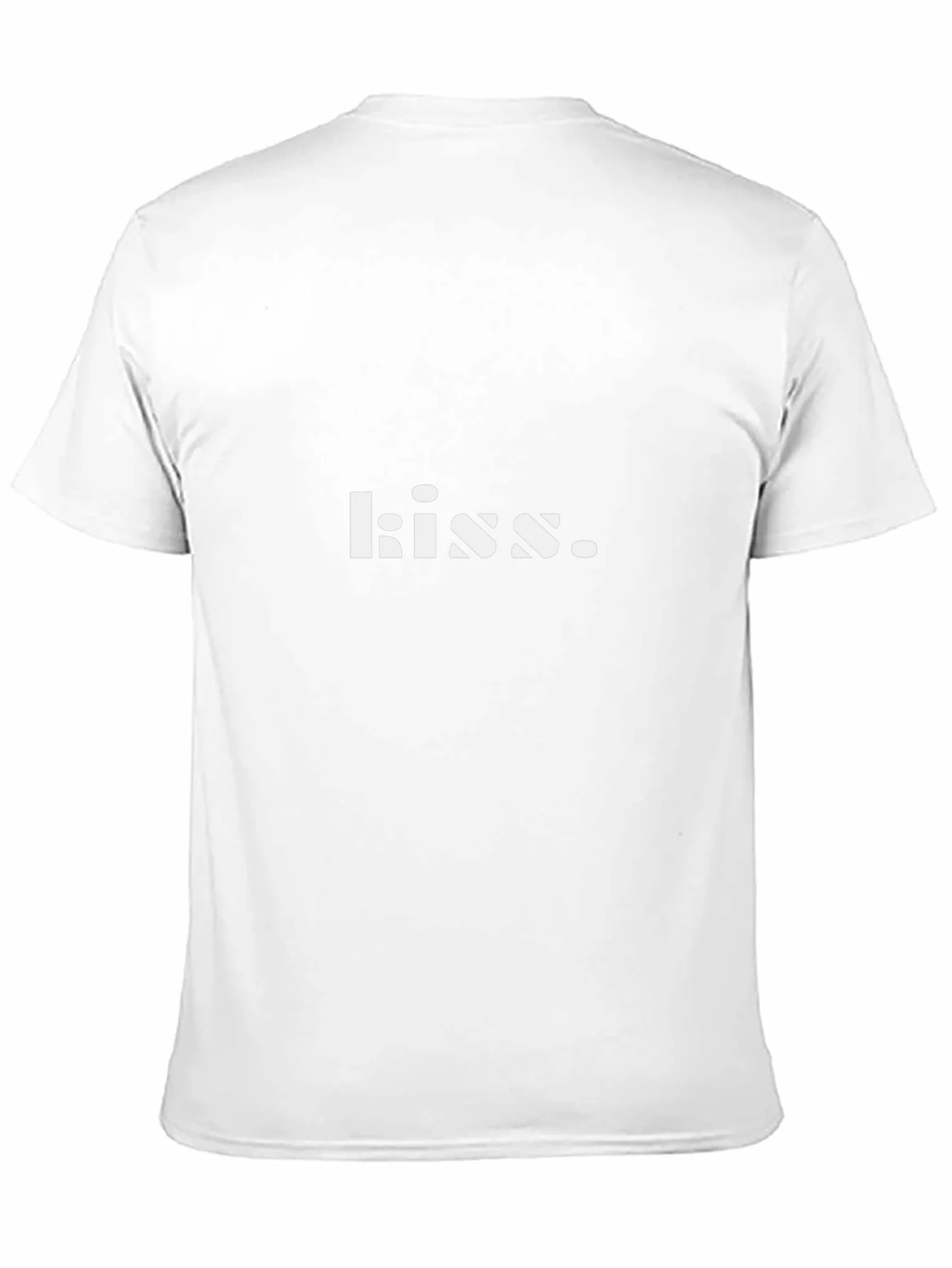 Kiss Graphic Black T-Shirt - Soft Cotton Blend