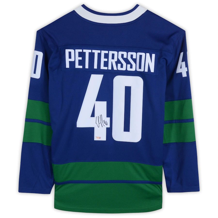V.Canucks #40 Elias Pettersson   Alternate Breakaway Jersey Blue Stitched American Hockey Jerseys