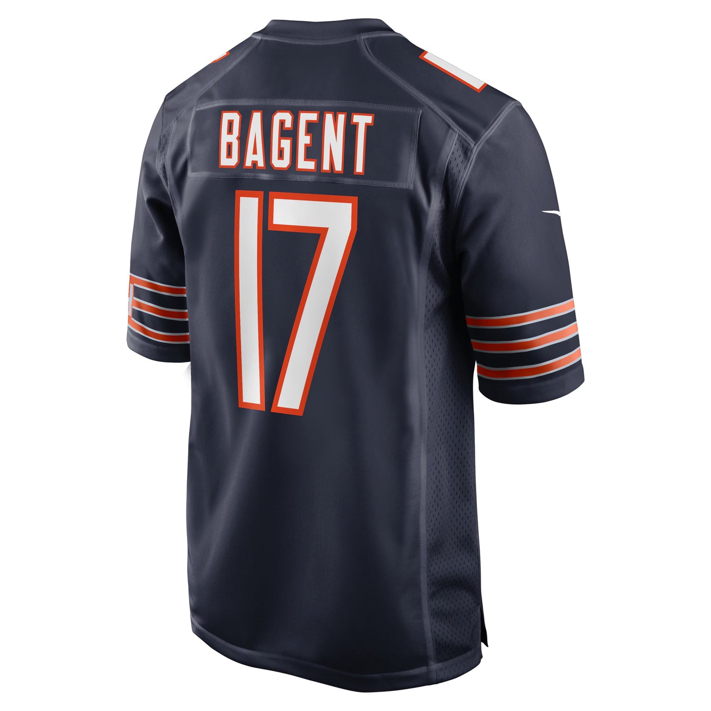 Chicago Bears Tyson Bagent Navy Game Jersey