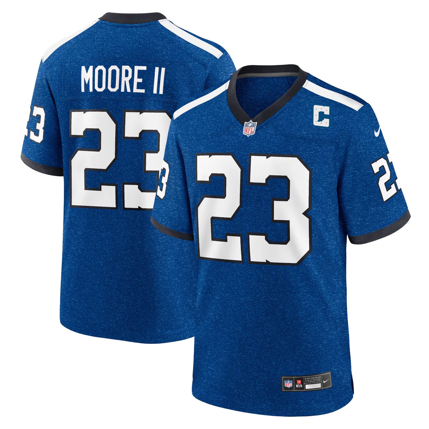 Indianapolis Colts Kenny Moore II Royal Indiana Nights Alternate Game Jersey