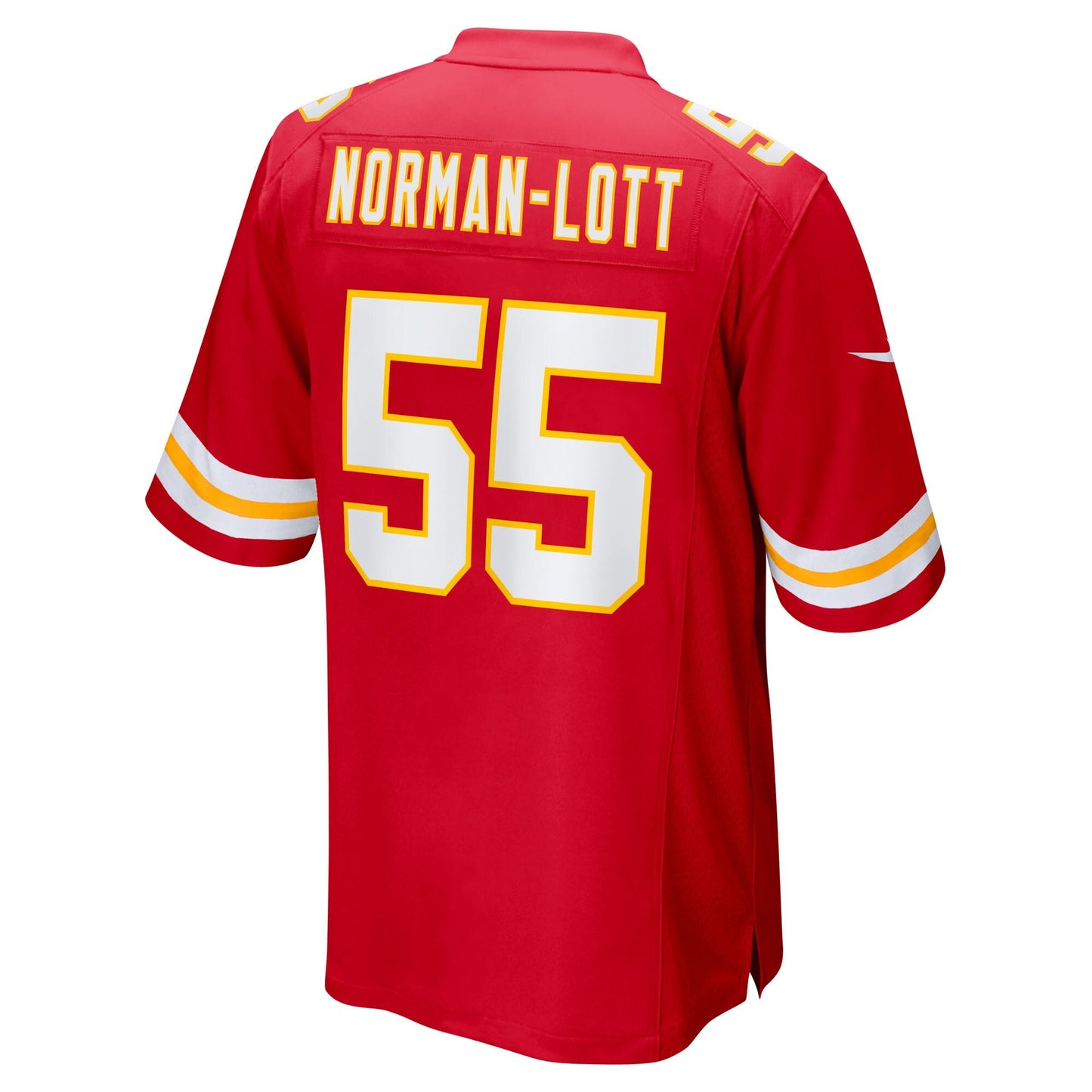 Kansas City Chiefs Omarr Norman-Lott Red Team Game Jersey