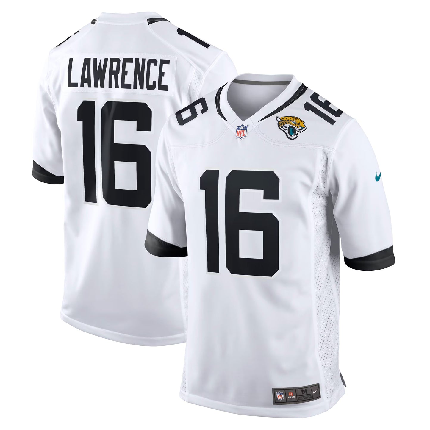 Jacksonville Jaguars Trevor Lawrence White Game Jersey