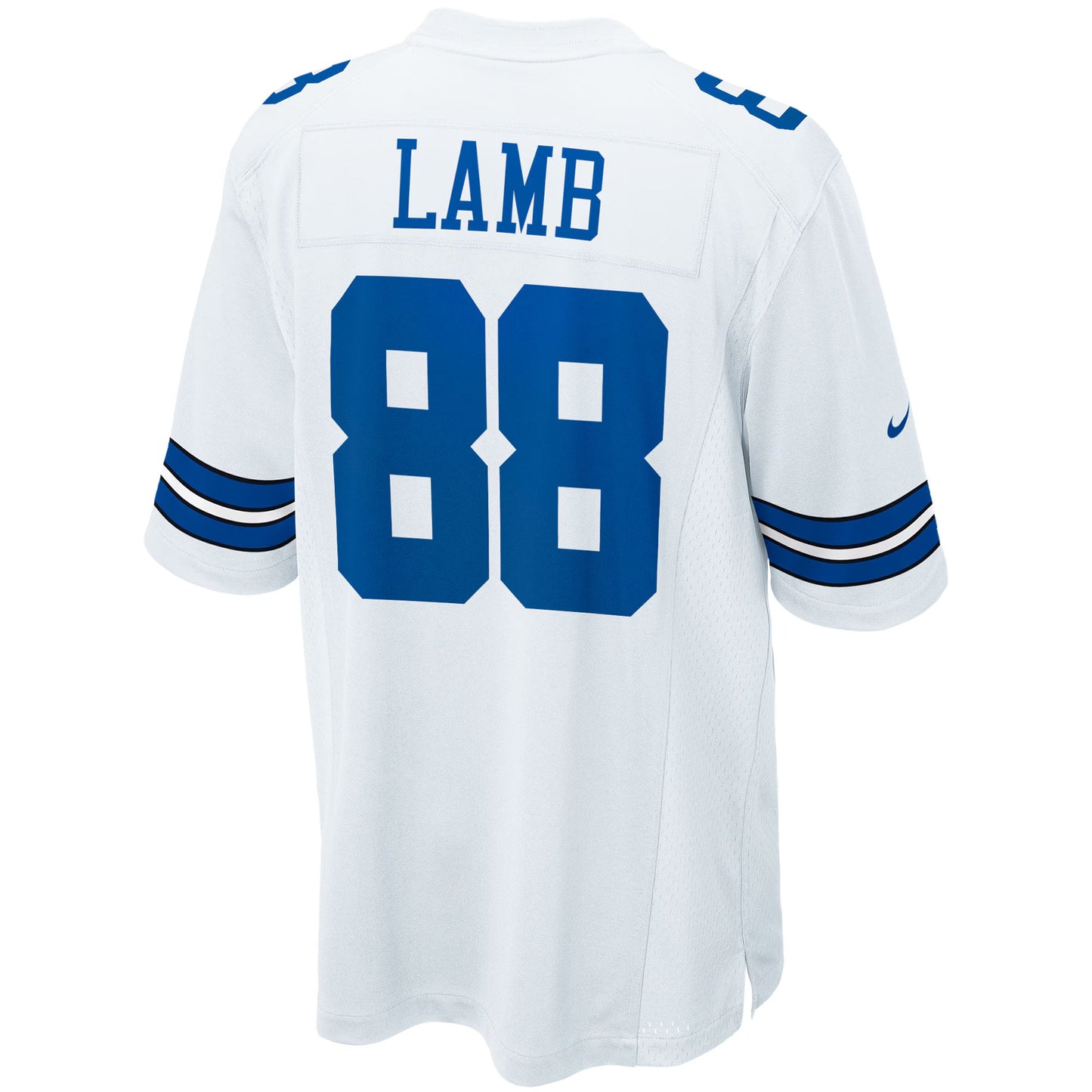 Dallas Cowboys CeeDee Lamb White Game Team Jersey