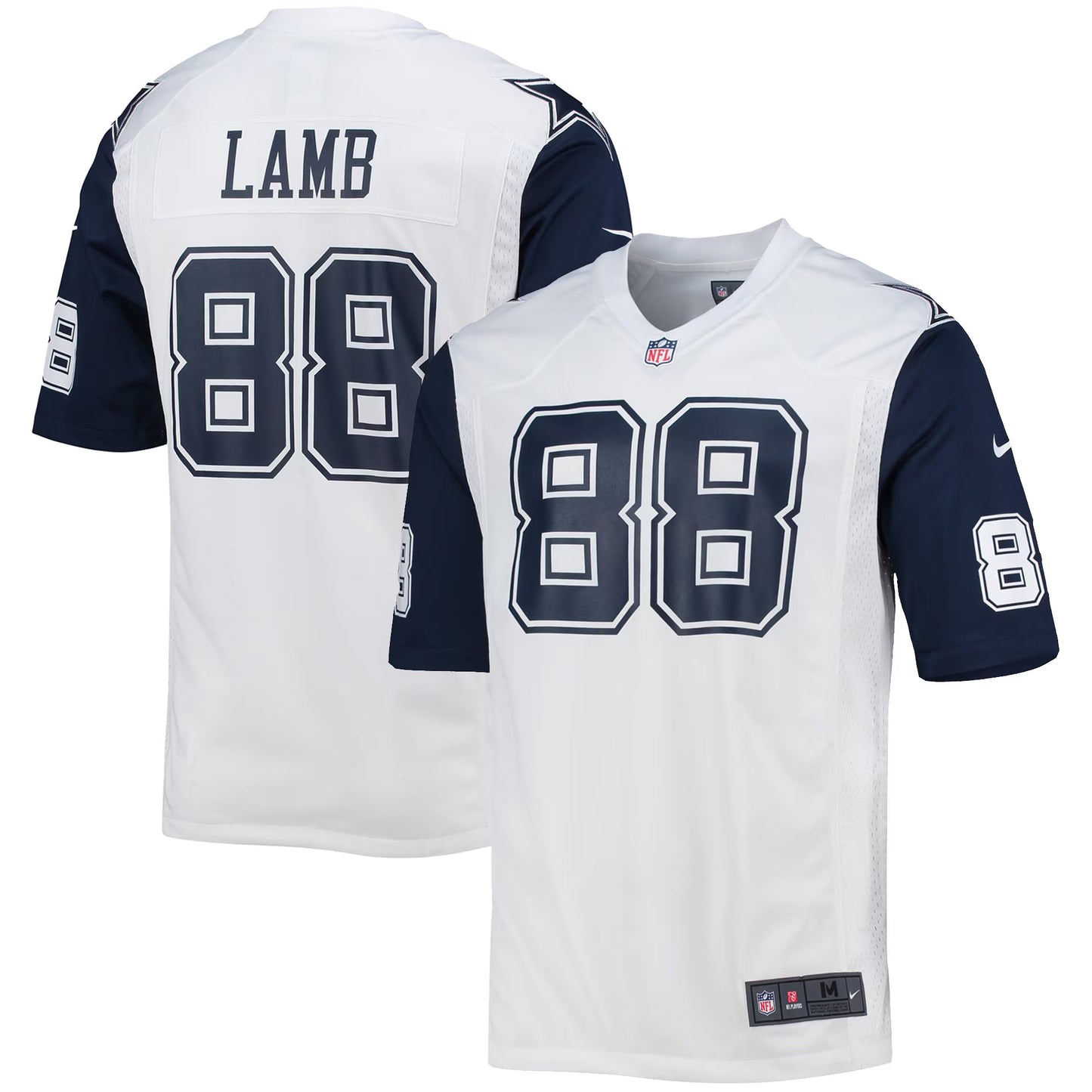 Dallas Cowboys CeeDee Lamb White Alternate Game Team Jersey