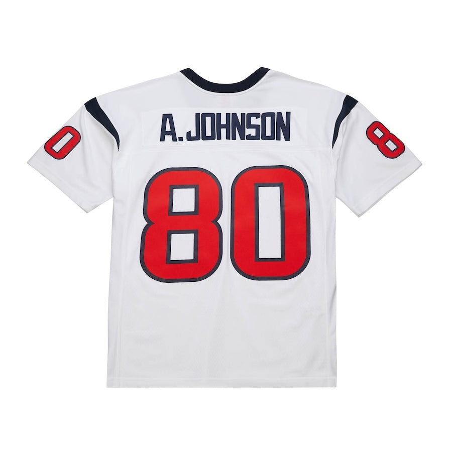 H.Texans #80 Andre Johnson White Legacy Replica American Football Jerseys
