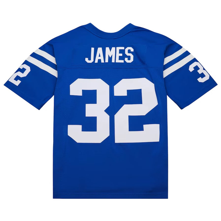IN.Colts #32 Edgerrin James 1999 Legacy Replica Jersey - Royal Stitched American Football Jerseys