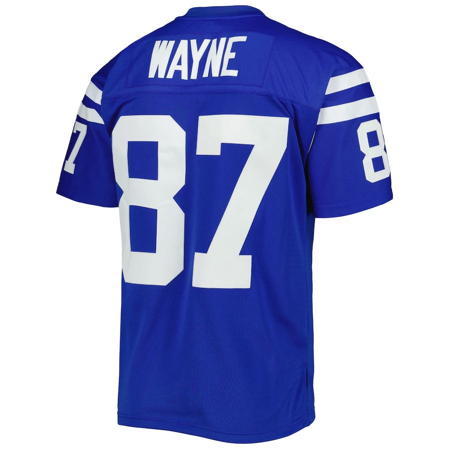 IN.Colts #87 Reggie Wayne Legacy Replica Jersey - Royal Stitched American Football Jerseys