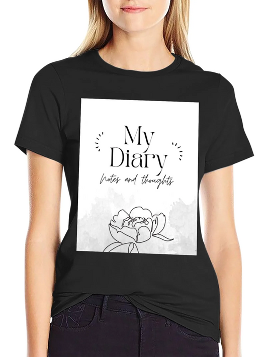 My Diary Notes & Thoughts Graphic Tee