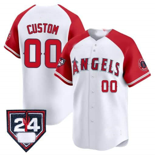 Custom Los Angeles Angels 2024 Spring Training Patch Vapor Premier Limited C All Stitched Baseball Jersey