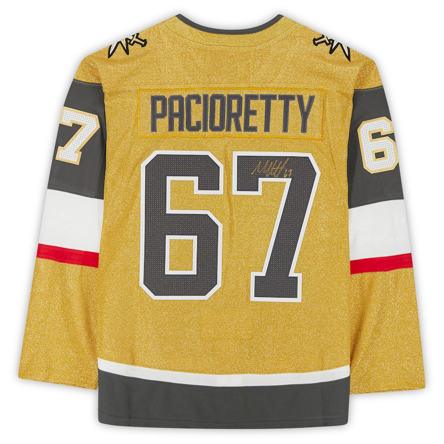 V.Golden Knights #67 Max Pacioretty   Gold Alternate  Jersey Hockey Jerseys