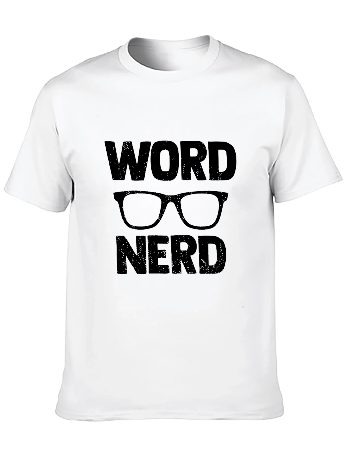 Word Nerd Graphic T-Shirt - Black