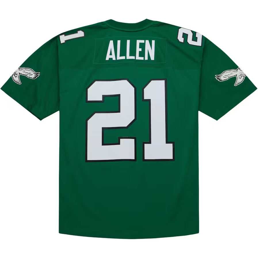 P.Eagles #21 Eric Allen Legacy Replica Jersey - Kelly Green Stitched American Football Jerseys