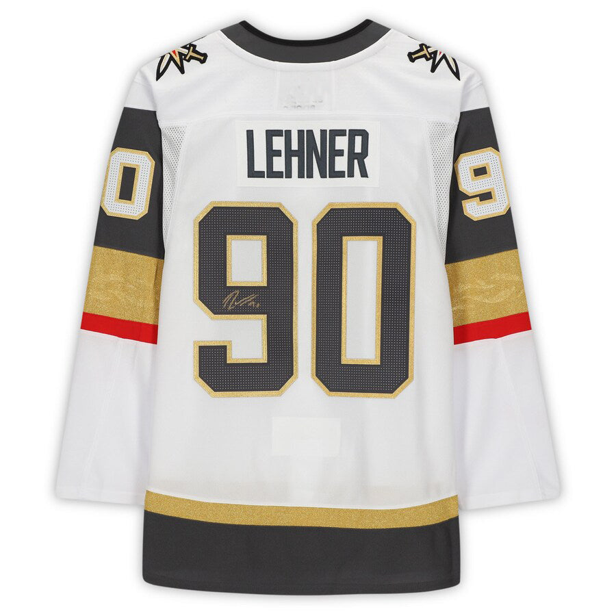 V.Golden Knights #90 Robin Lehner   White  Jersey Hockey Jerseys