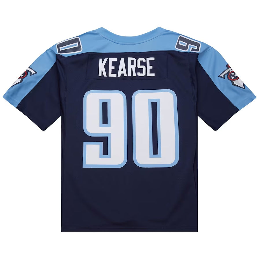 T.Titans #90 Jevon Kearse 1999 Legacy Replica Jersey - Navy Stitched American Football Jerseys