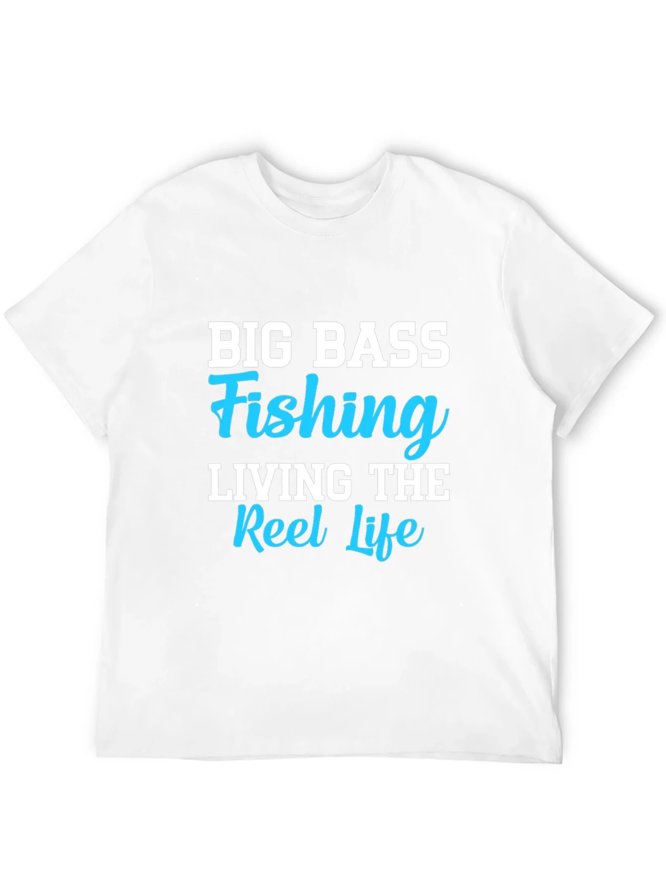 Big Bass Fishing T-Shirt - Reel Life Tee