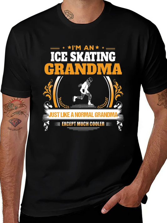 Ice Skating Grandma T-Shirt