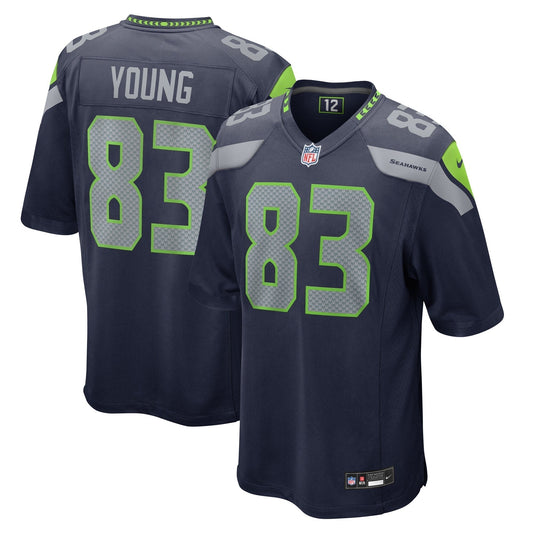 Dareke Young Seattle Seahawks Nike  Game Jersey -  College Navy
