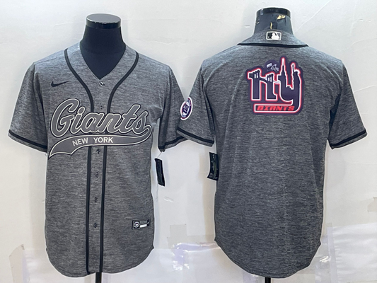 Men's New York Giants Gray Game jersey