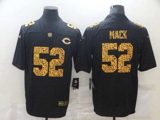 Men's Chicago Bears Khalil Mack #52 Black Player Game Jersey1