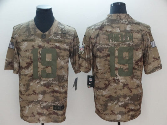 Men's Minnesota Vikings Adam Thielen #19 Camouflage Game jersey