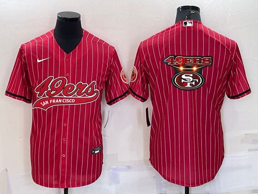 Men's San Francisco 49ers Red Player jersey