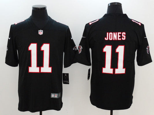 Men's Atlanta Falcons Julio Jones #11 Black Game Jersey1