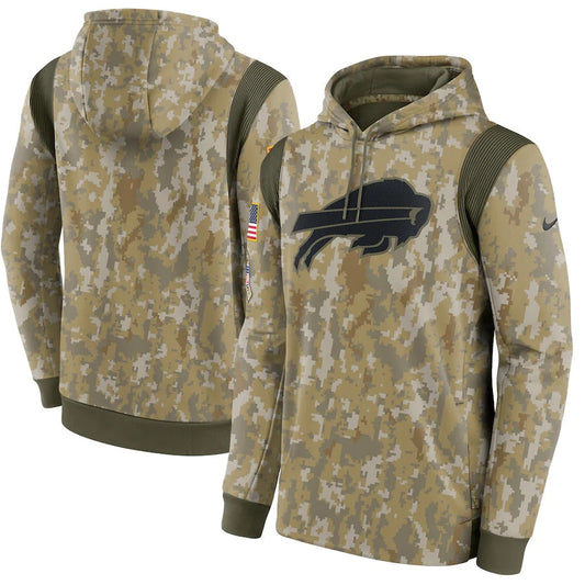 Men's Buffalo Bills NFL 2021 Salute to Service Hoodie2 Camouflage