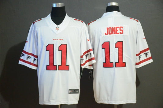 Men's Atlanta Falcons Julio Jones #11 White Authentic Game Jersey1