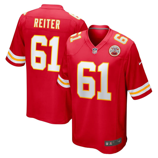 Austin Reiter Kansas City Chiefs Nike Game   Jersey - Red