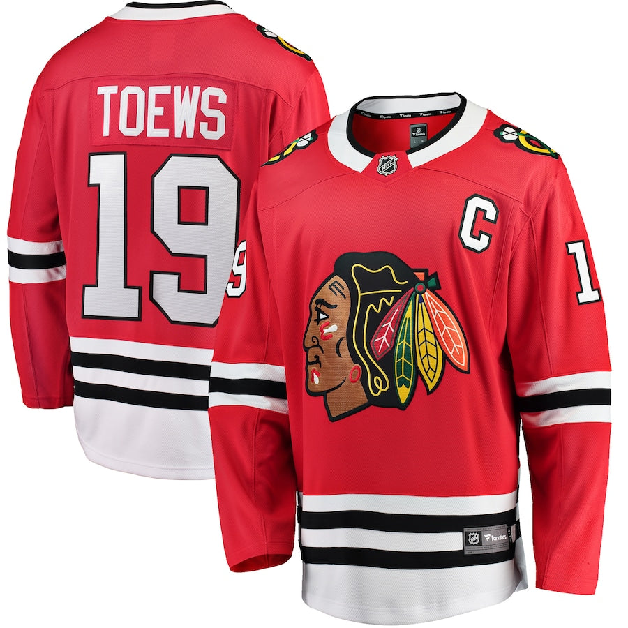 Jonathan Toews Chicago Blackhawks   Breakaway  Jersey - Red