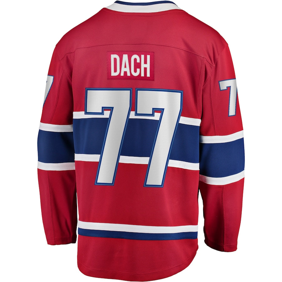 Kirby Dach Montreal Canadiens   Home Breakaway  Jersey - Red