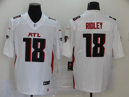 Men's Atlanta Falcons Calvin Ridley #18 White Player Game Jersey1