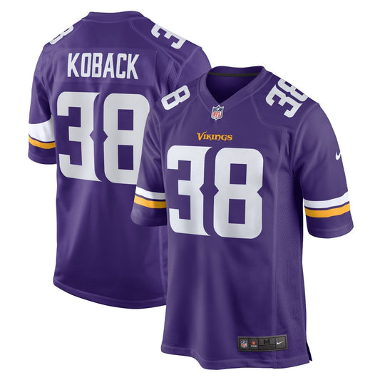 Bryant Koback Minnesota Vikings Nike Home Game   Jersey - Purple
