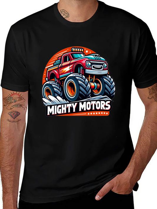 Mighty Motors Monster Truck Graphic Tee