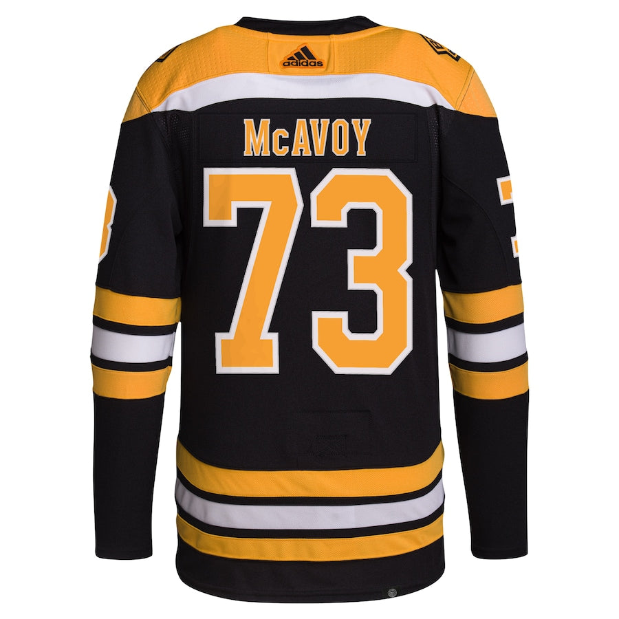 Charlie McAvoy Boston Bruins   Home Primegreen   Pro  Jersey - Black