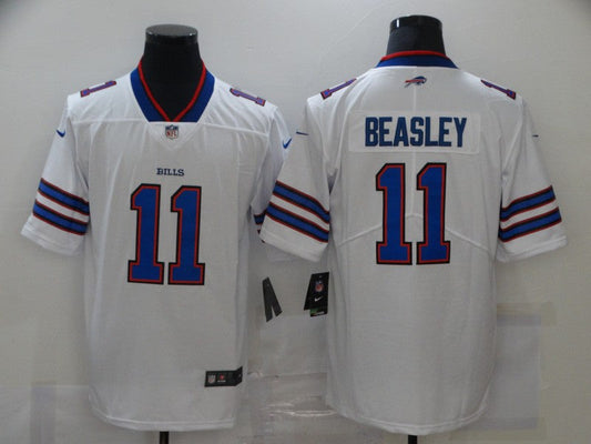 Men's Buffalo Bills Cole Beasley #11 White Game Player Jersey1