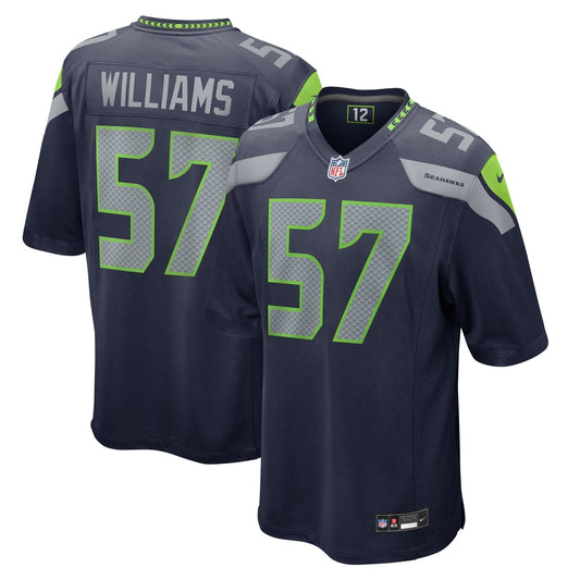 Connor Williams Seattle Seahawks Nike  Game Jersey -  College Navy