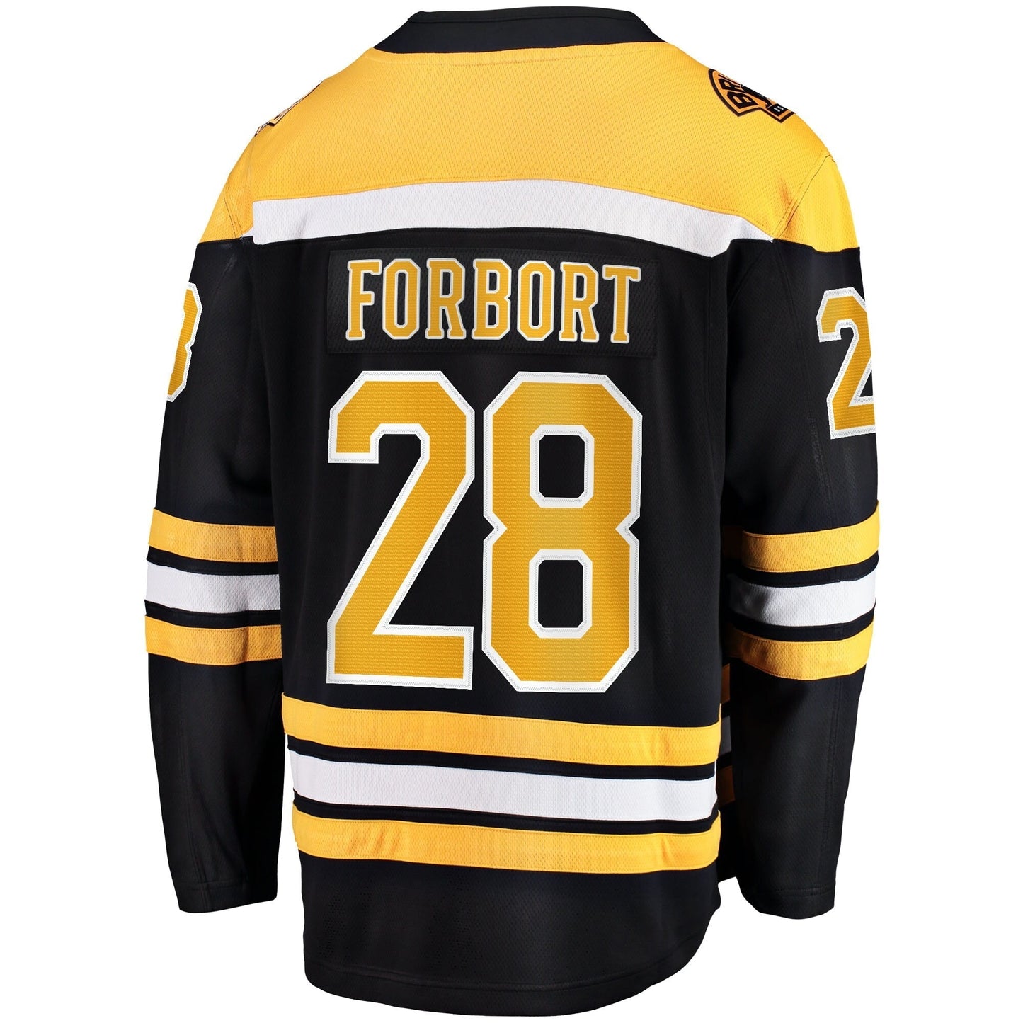 Derek Forbort Boston Bruins   Home Breakaway  Jersey - Black