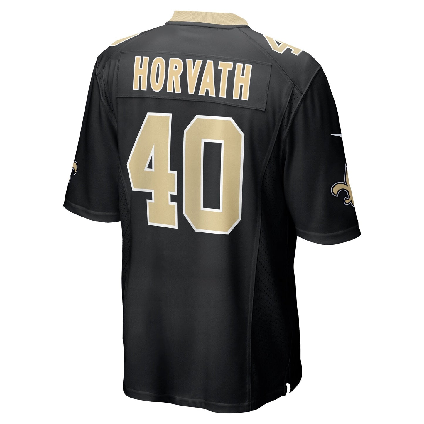 Zander Horvath New Orleans Saints Nike  Game Jersey -  Black