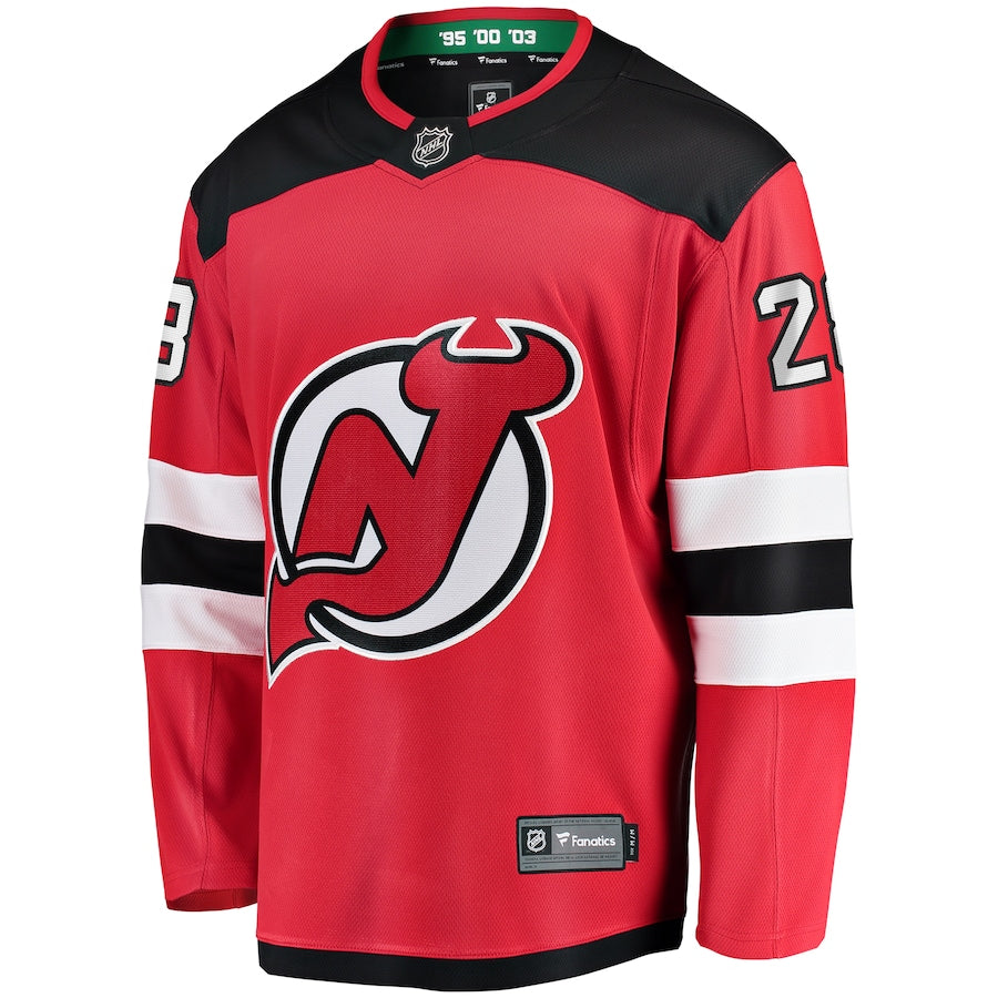 Timo Meier New Jersey Devils   Home Breakaway Jersey - Red