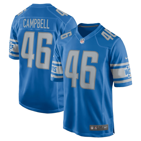 Jack Campbell Detroit Lions Jersey