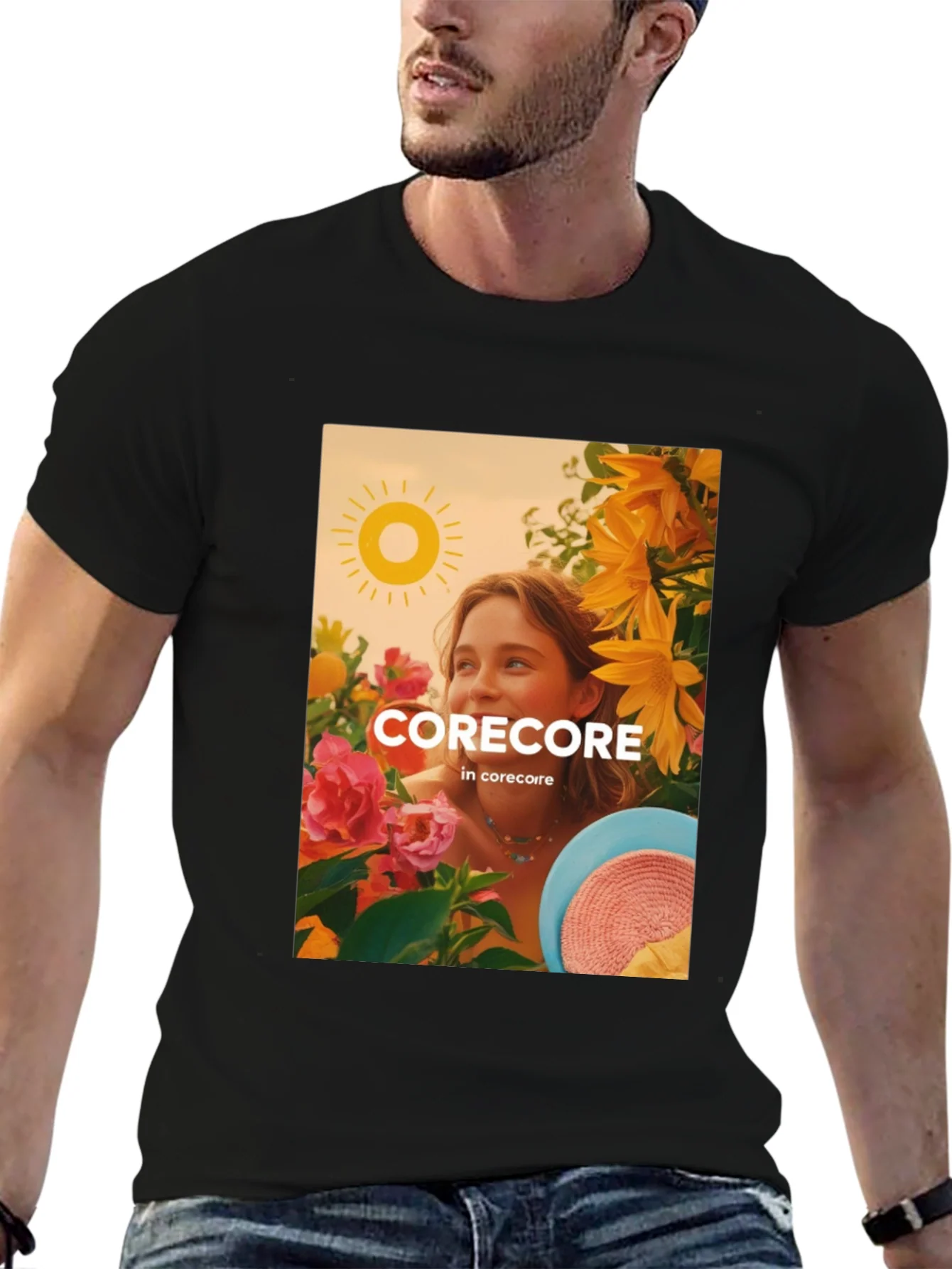 Corecore Graphic T-Shirt - Black