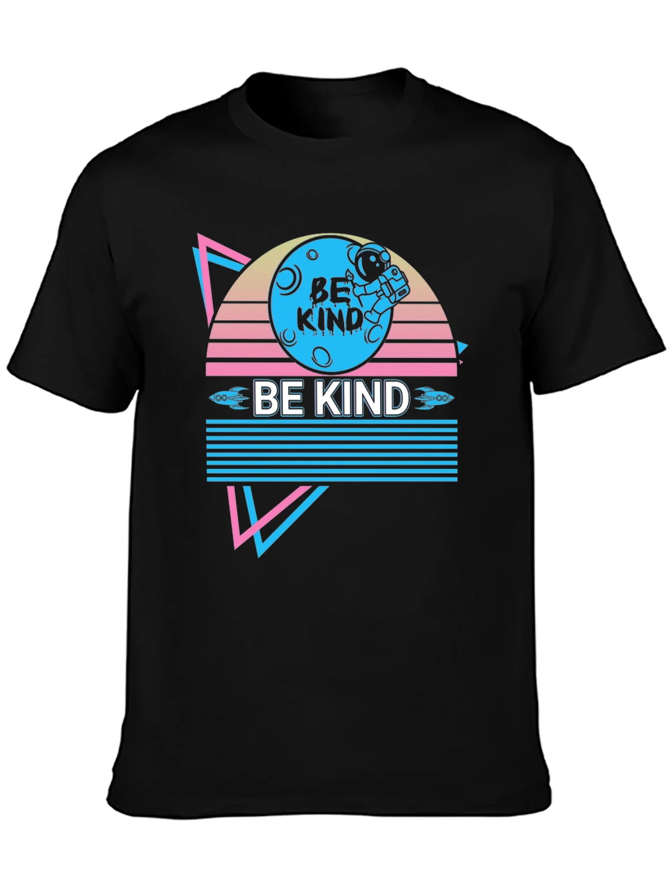 Retro Be Kind Astronaut T-Shirt
